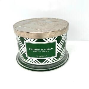 HomeWorx by Marry Frozen Balsam scented candle